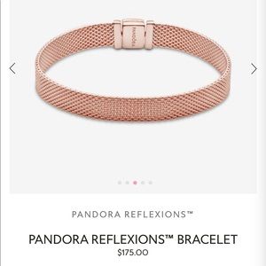 Mesh pandora bracelet ❤️!
